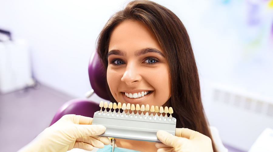 Elegir el color de los dientes